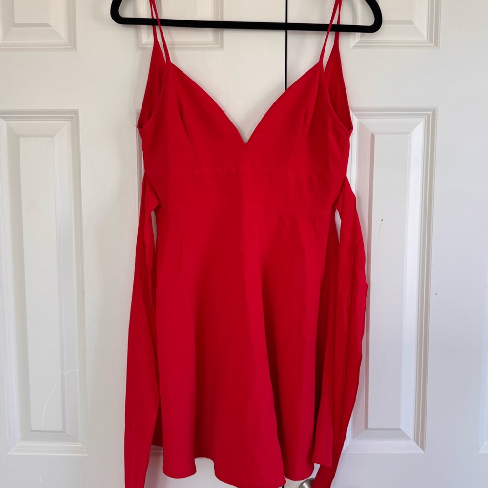 Red Windsor homecoming dress